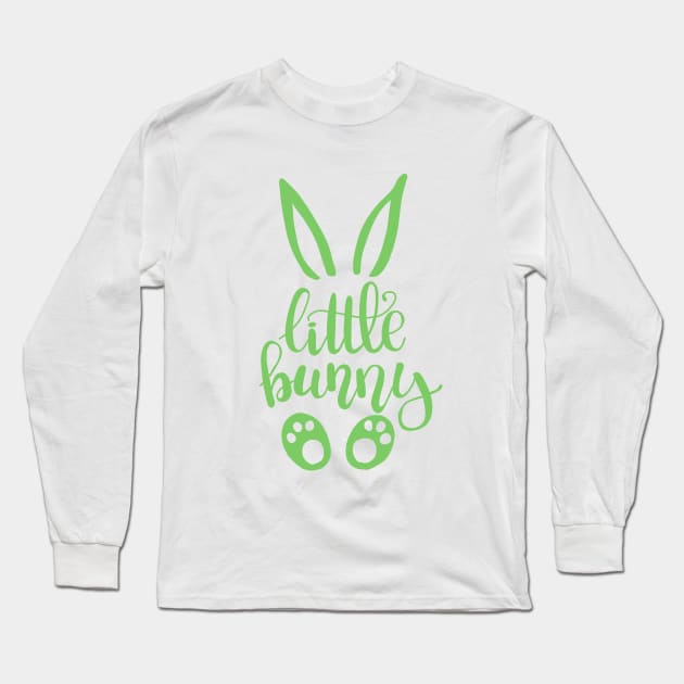 Little Bunny Long Sleeve T-Shirt by valentinahramov